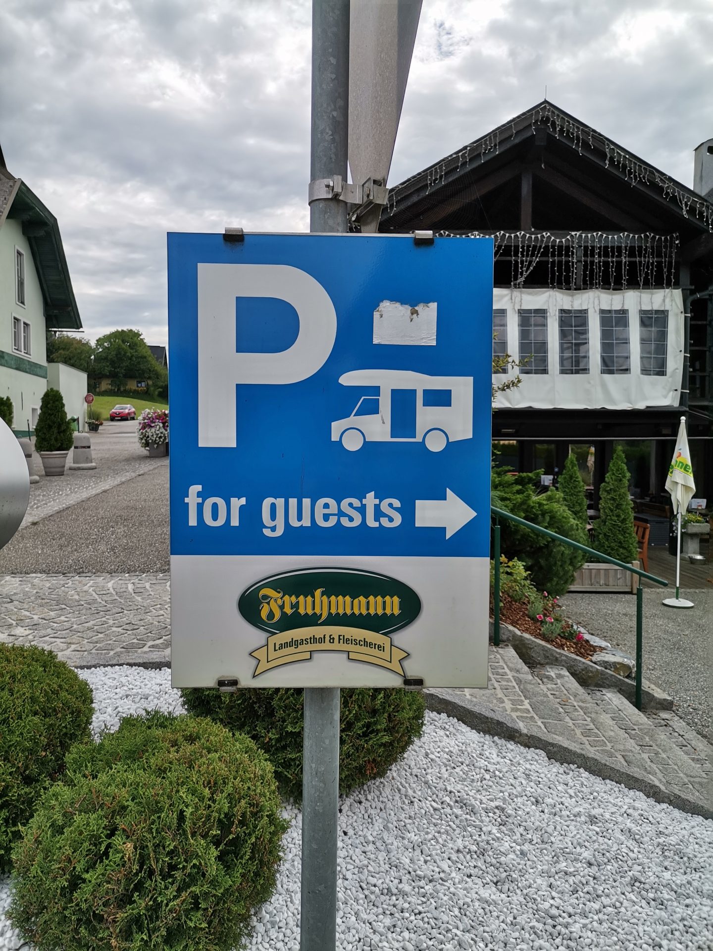 Hier geht es zum Stellplatz beim Gasthaus Fruhmann - GRATIS, Villach Umgebung, Kärnten